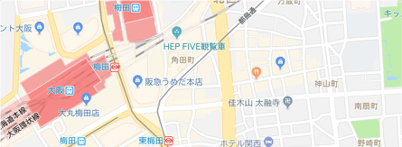 カランの店舗マップ