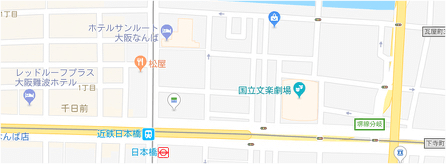 カランの店舗マップ