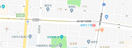 カランの店舗マップ